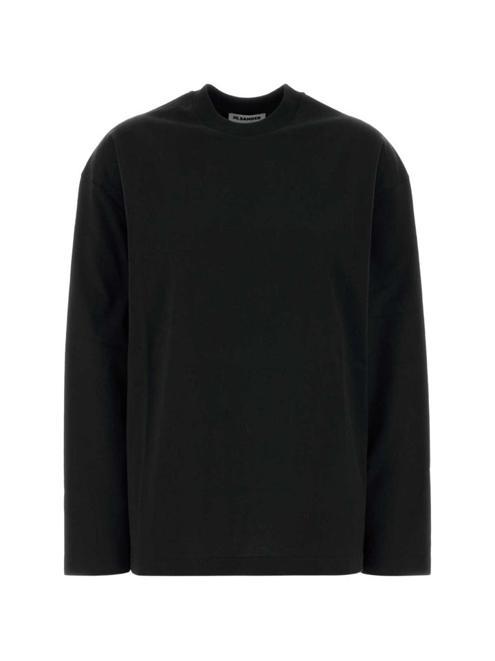 Jil Sander T-shirts and Polos - BLACK | a5b9755eb1d0bbbf21c1facab5b40852ca792aeb