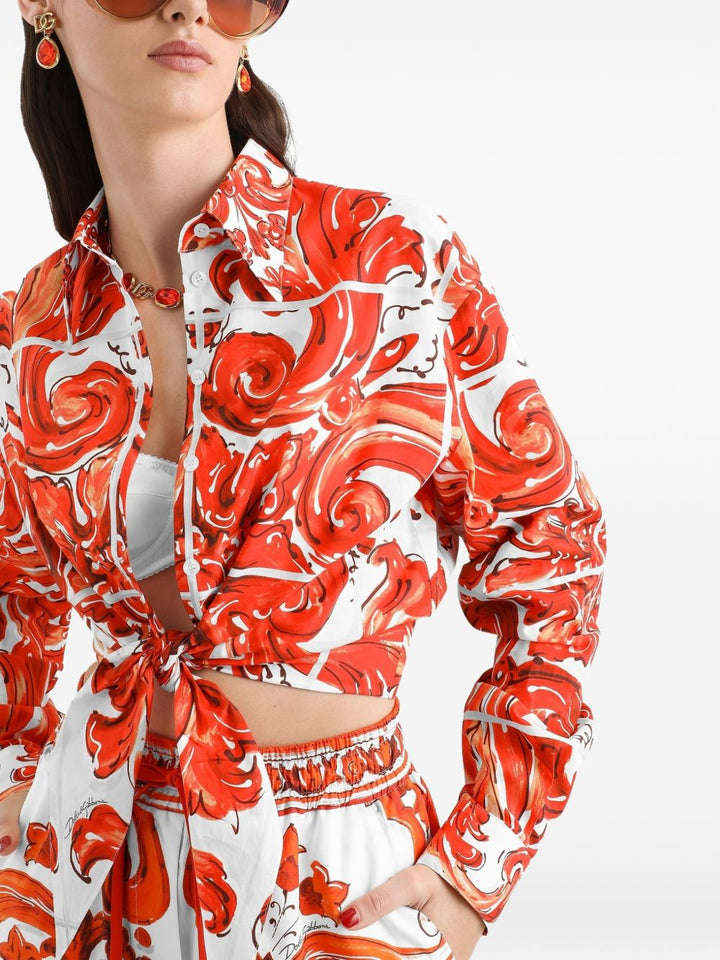 Dolce & Gabbana Shirts - ORANGE | 09c93663ed97798bfe8fe4a5716e5f2ec6d97578