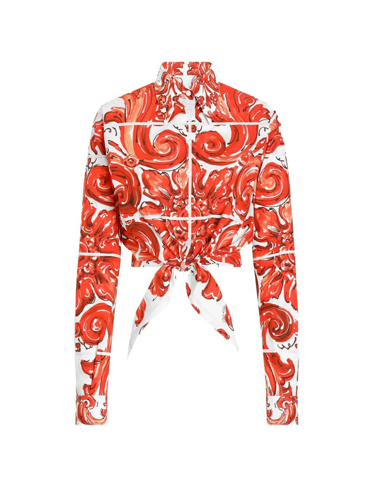 Dolce & Gabbana Shirts - ORANGE | d8b9eda55dac728469b2e1b8fedef479a8d20836