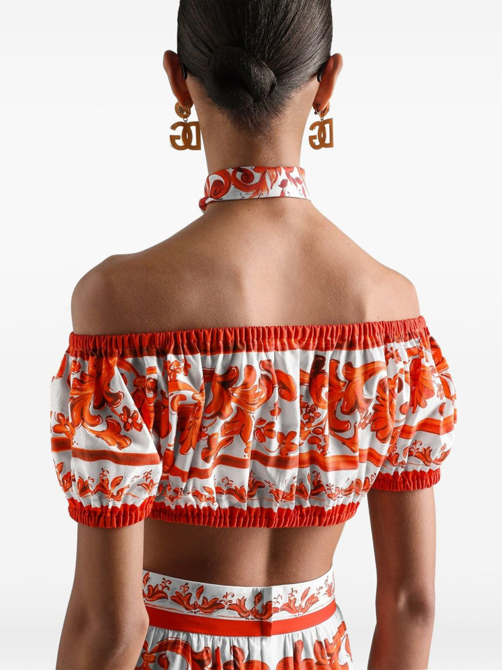 Dolce & Gabbana Top - ORANGE | e1f6d24ebb170cbe0e96a7a3476af1fec520ea75