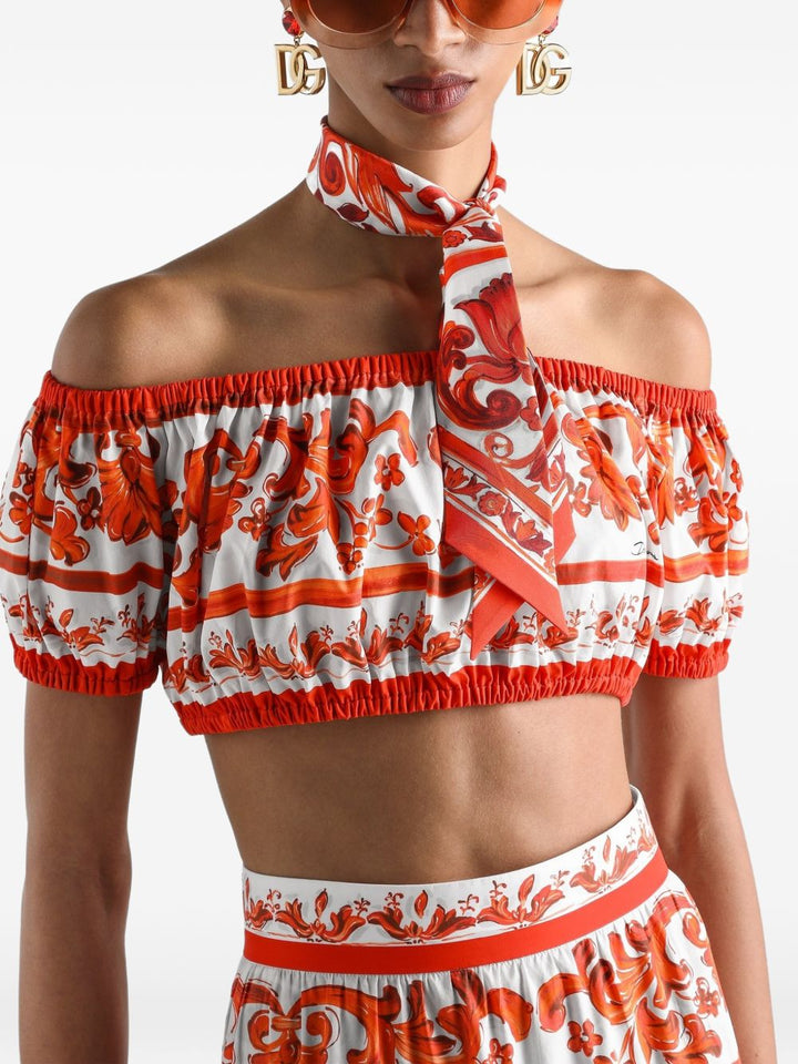 Dolce & Gabbana Top - ORANGE | 3cfc1fd447ca884e4b1cb34b368ee071c82e3b49