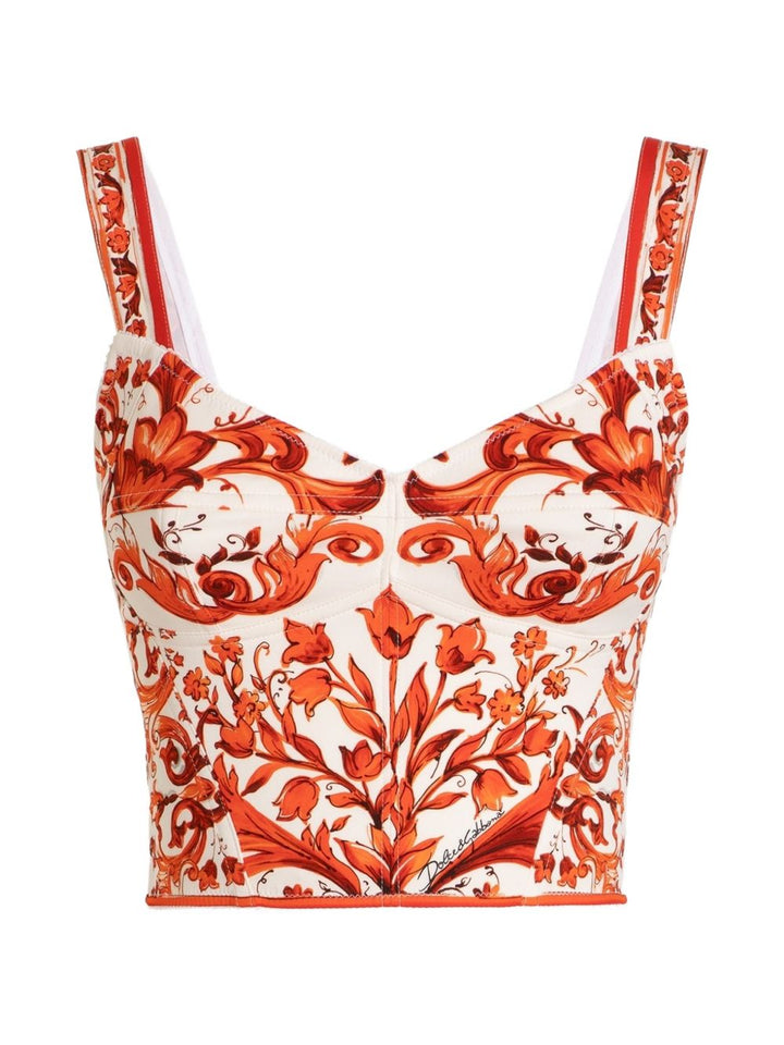 Dolce & Gabbana Top - ORANGE | 61cdebee3429575cccbcb0b2a4367543dccb6261