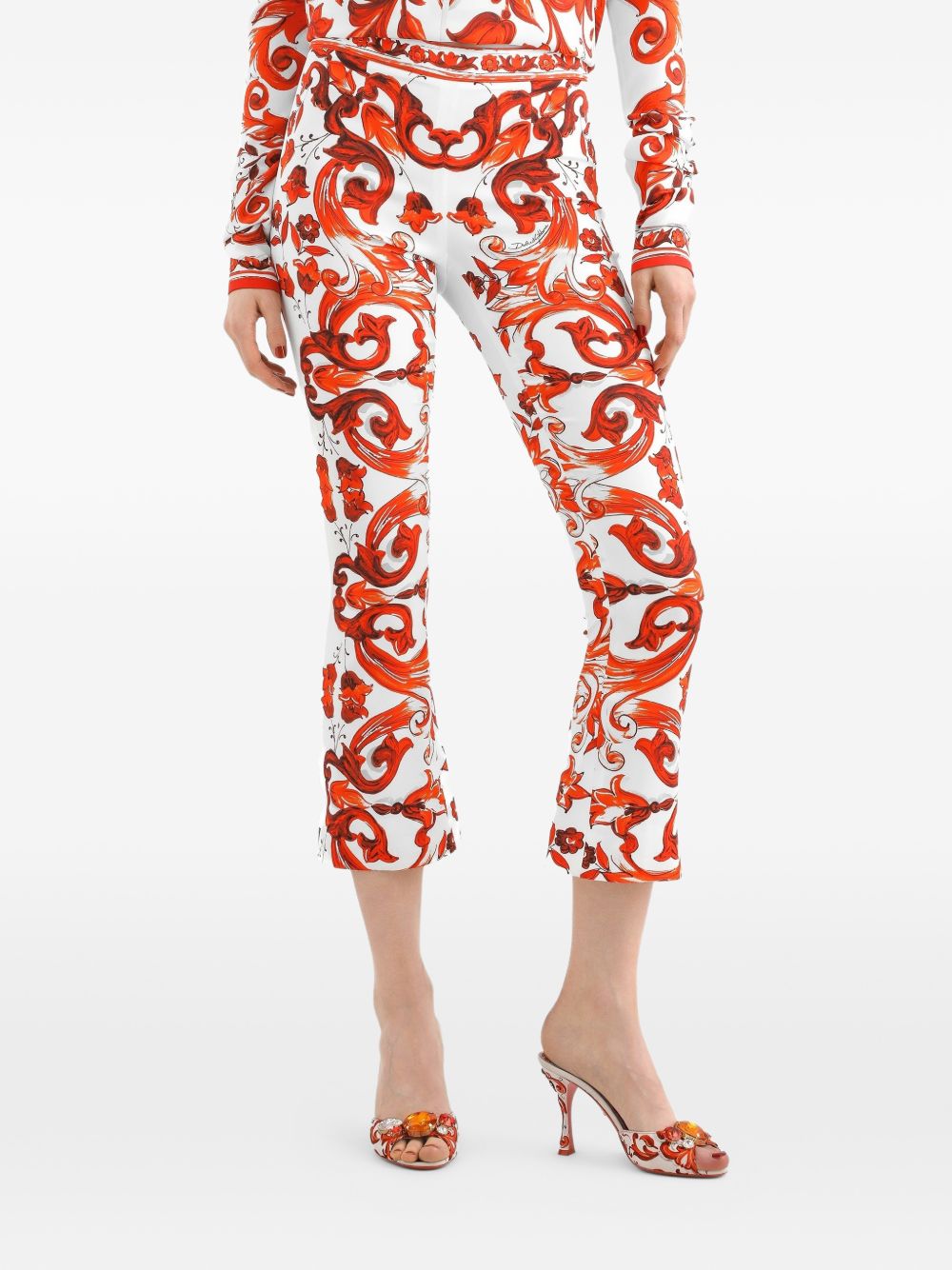 Dolce & Gabbana Trousers - ORANGE | 1e6ebb0f929e56ffe7481e525b22f5ea90a1764b