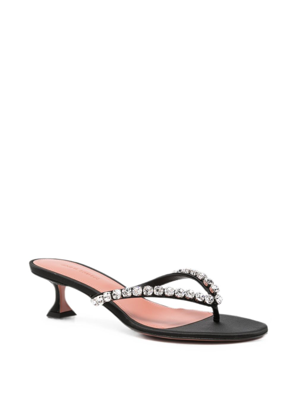 Amina Muaddi Sandals - BLACK | ea083c101ac49520468b2ca33b2d63e5c1a22dd4