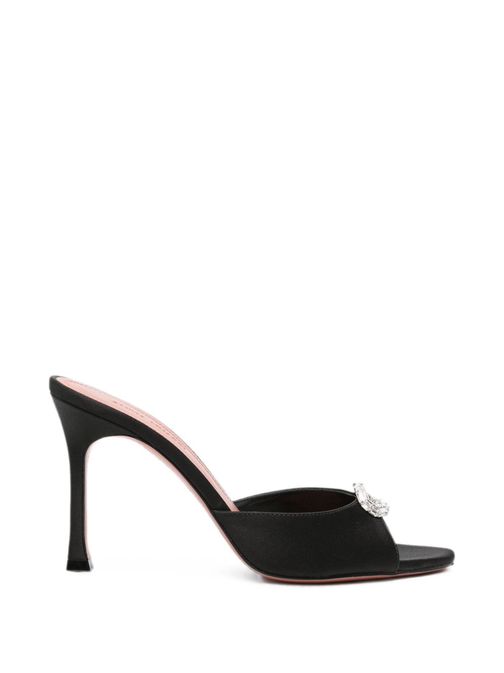 Amina Muaddi Sandals - BLACK | eed463f548805bf7b7404f92453f43eab722ebe4