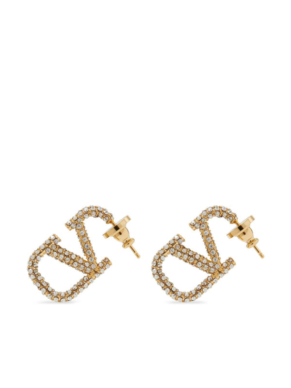 Vlogo Signature Strass Earrings