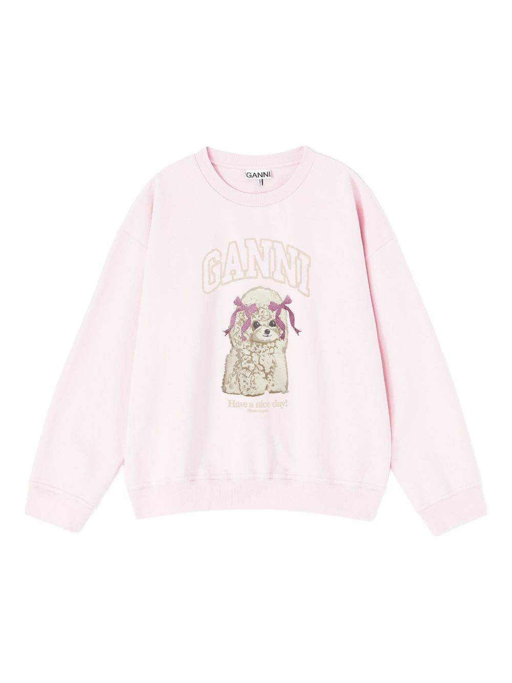 Ganni Sweaters - PINK | fb23eaa03e8390cd035292b4f4a06f1afc113b42