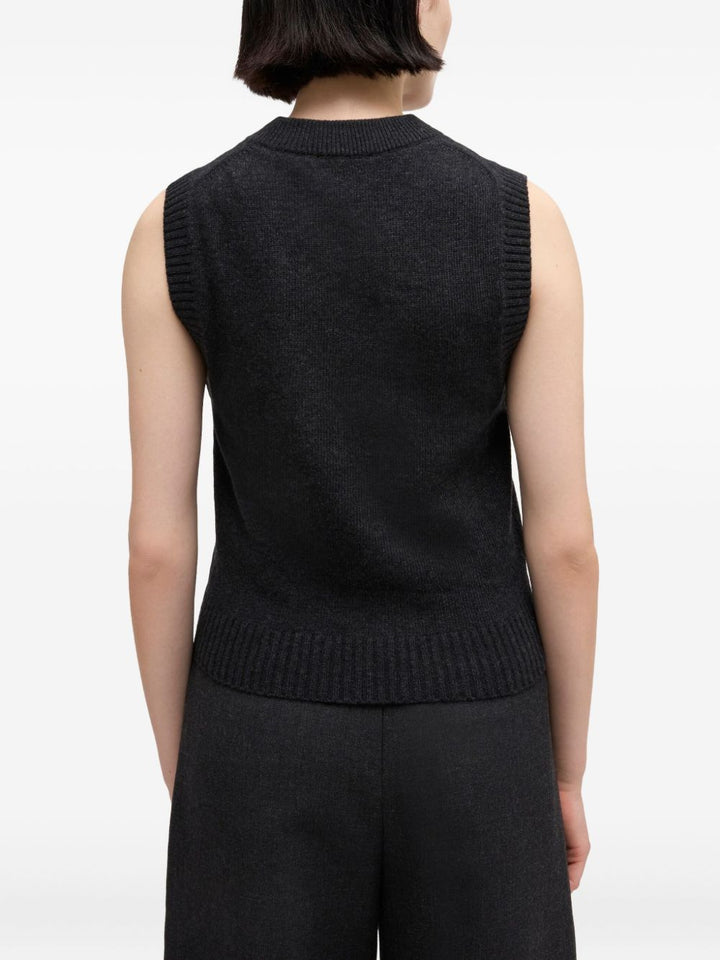 Ganni Sweaters - BLACK | 5300c0b3eb01df3b6686d0d58f002f4fc330493e