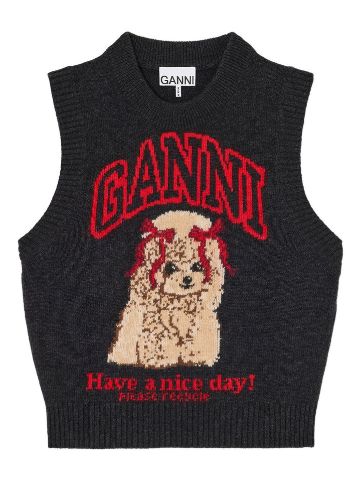 Ganni Sweaters - BLACK | e2a2e9d904d6b28dee4f69f11db049b08eb22294