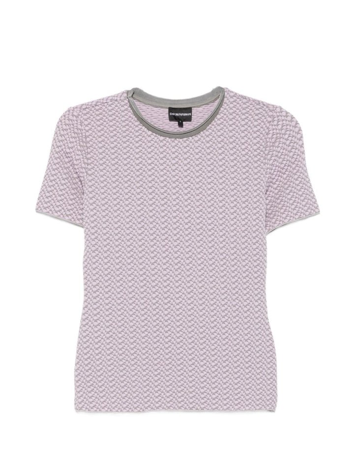 Emporio Armani Sweaters - VIOLET | b04afcc0e7ba82279fbbcb6137f2dc4db7e9b3d5