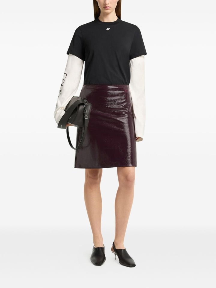 Courreges Pre T-shirts and Polos - BLACK | dea616748b1f354165f39536ac77e21c66f715d8