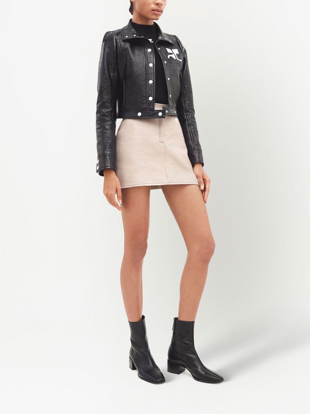 Courreges Re-Edition Jackets - BLACK | b4202942346f8d7f20c98ccbf217d15a56a15b72