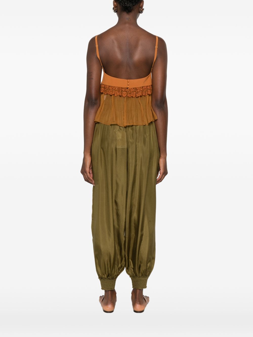 Chloè Top - BROWN | 58e02438309df4cffdcd74ccd5bcd4d7eda0d81e