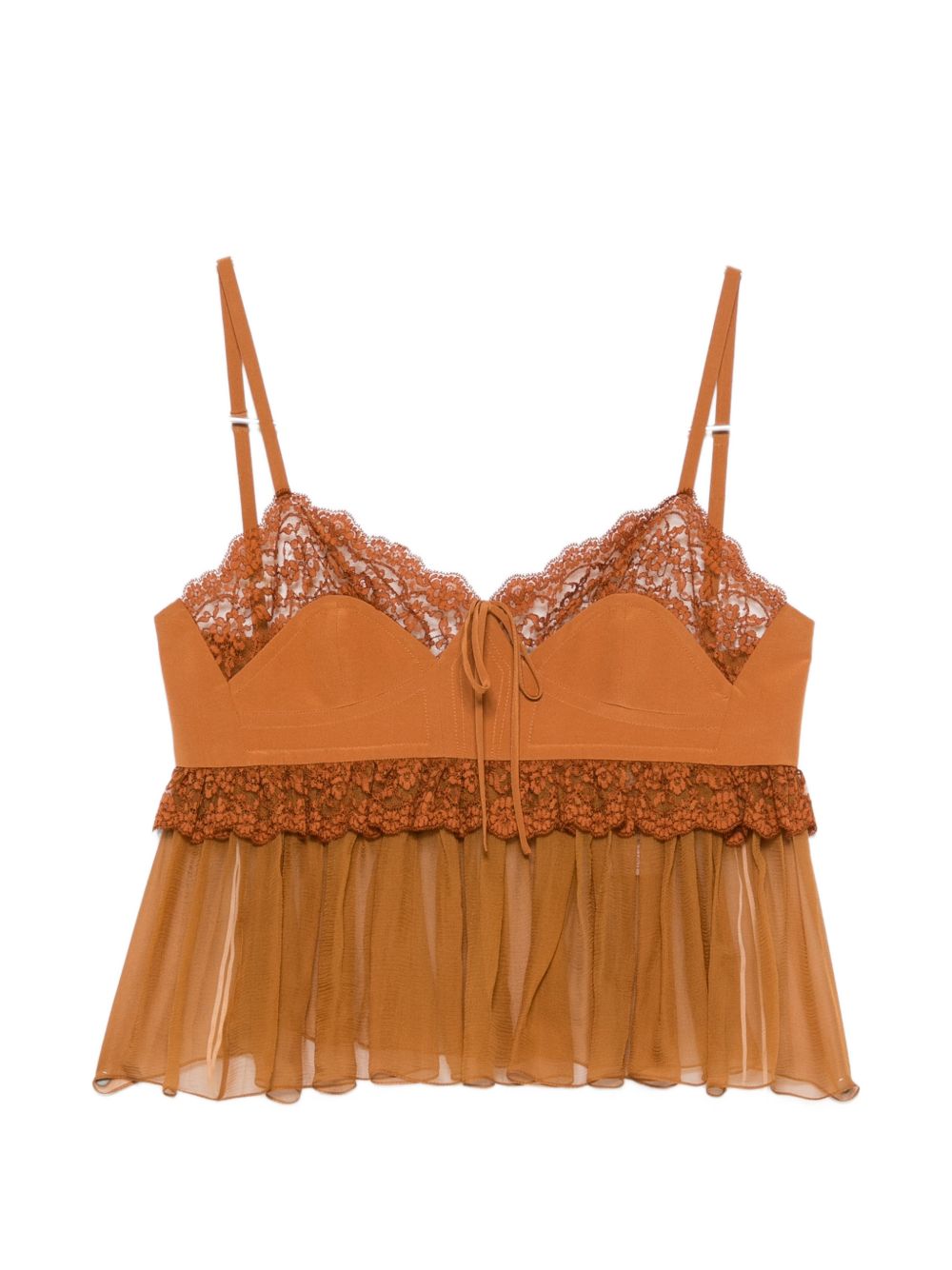 Chloè Top - BROWN | d03ea3a19722fa72f313f9579856fbd2c784613c