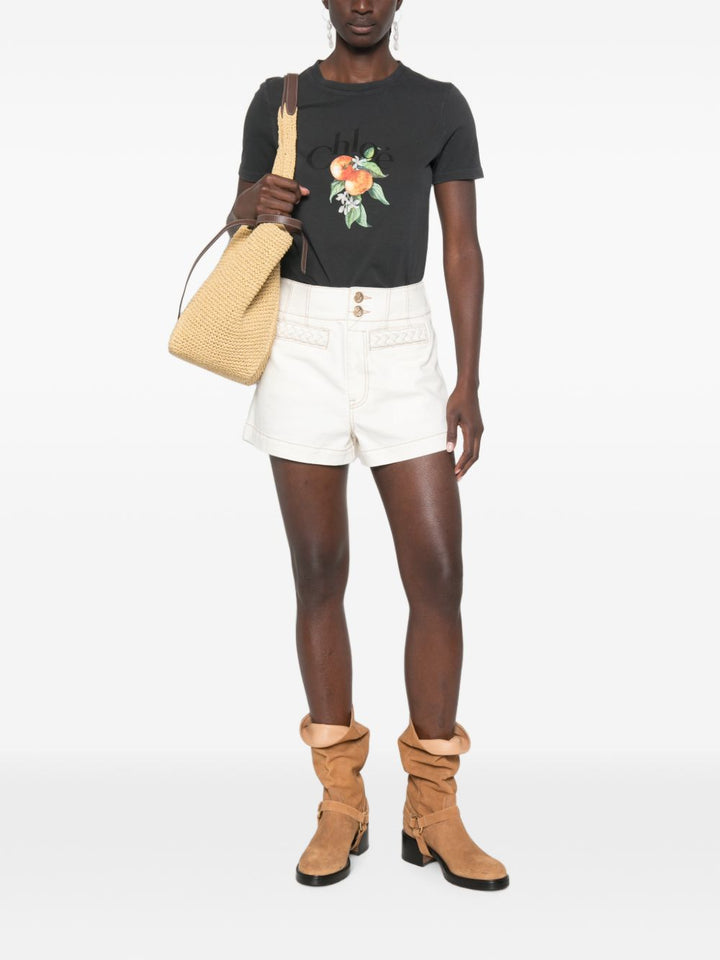 Chloè T-shirts and Polos - BLACK | 46f253bbe5a8f3c62fabc003a2cd6d74381c6b8e