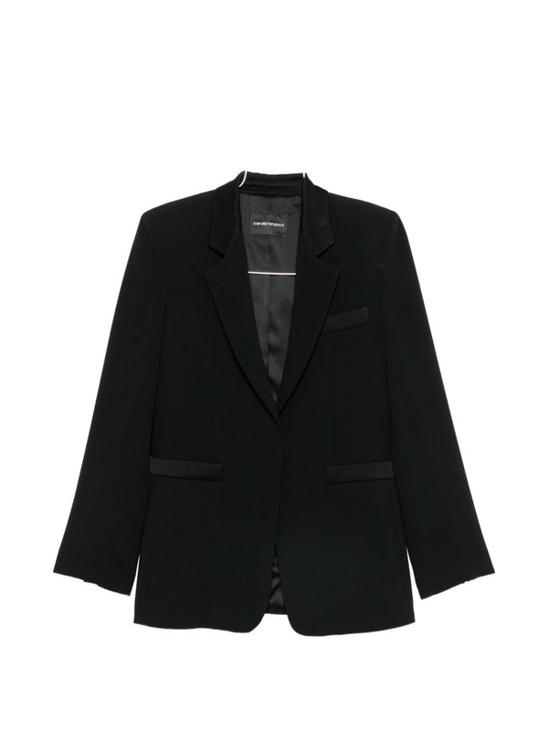 Single-Breasted Blazer Jacket