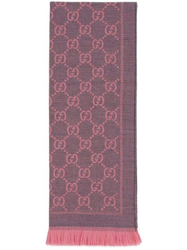 Gg Wool Scarf