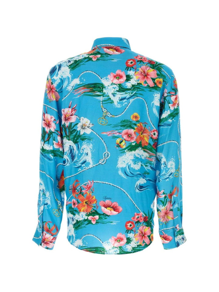 Gucci Shirts - BLUE | 7229f12f1c5d1bbad32a902f06ba5b67fbb53d8f
