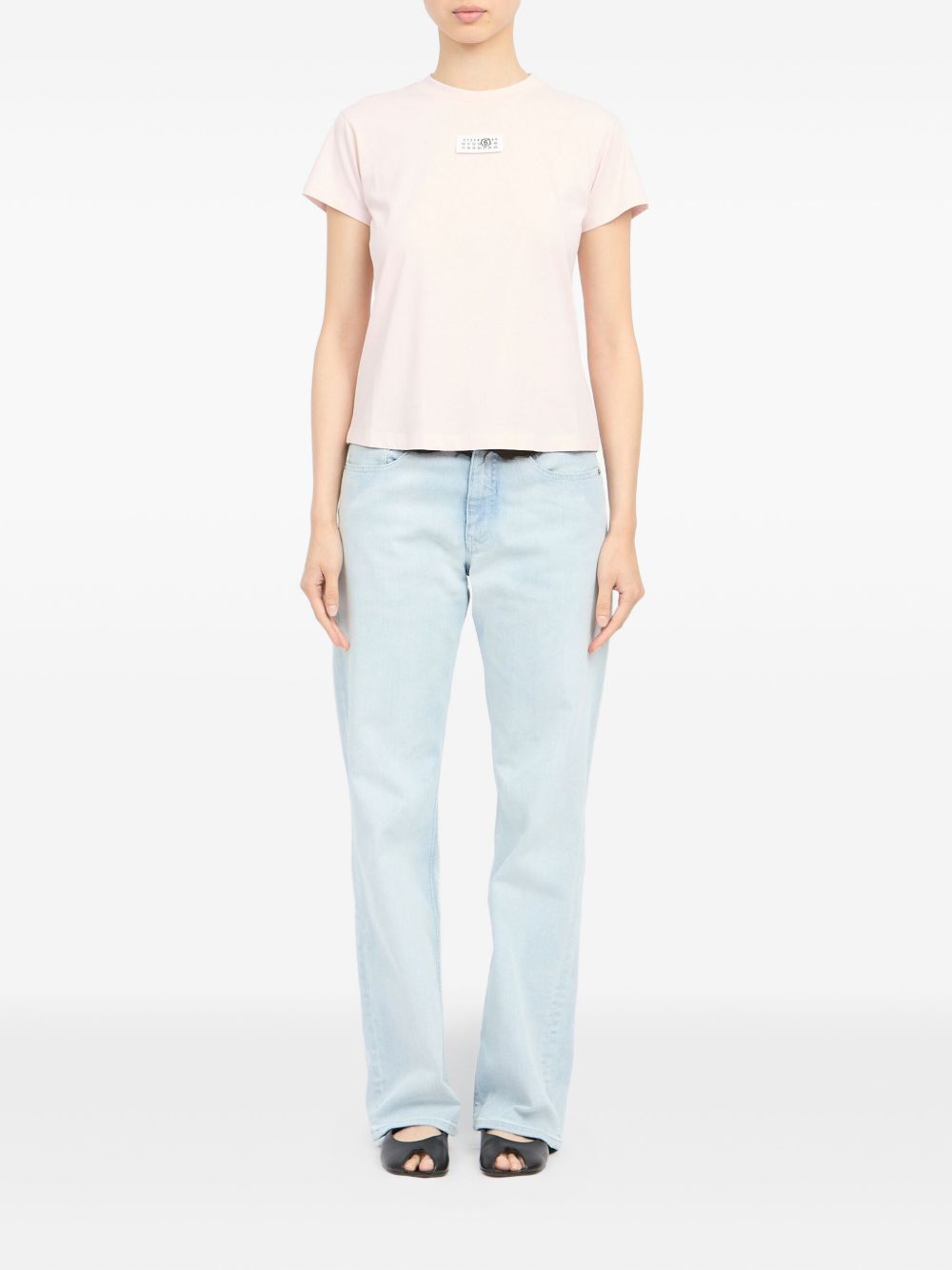 Mm6 Maison Margiela T-shirts and Polos - PINK | a6caac9eb8f2307a3d58a44f58a26424fbf65263