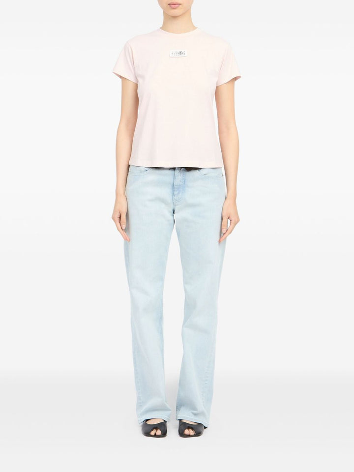 Mm6 Maison Margiela T-shirts and Polos - PINK | a6caac9eb8f2307a3d58a44f58a26424fbf65263