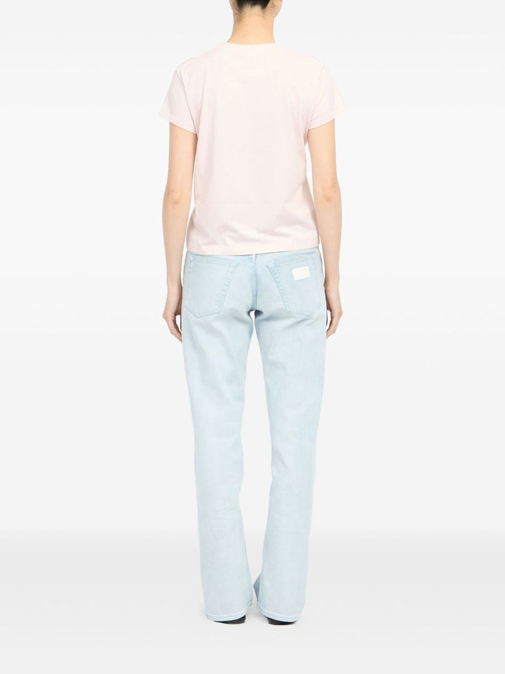 Mm6 Maison Margiela T-shirts and Polos - PINK | 9130f1f10ab3c2e884b0ef44a29b98d74951ad64