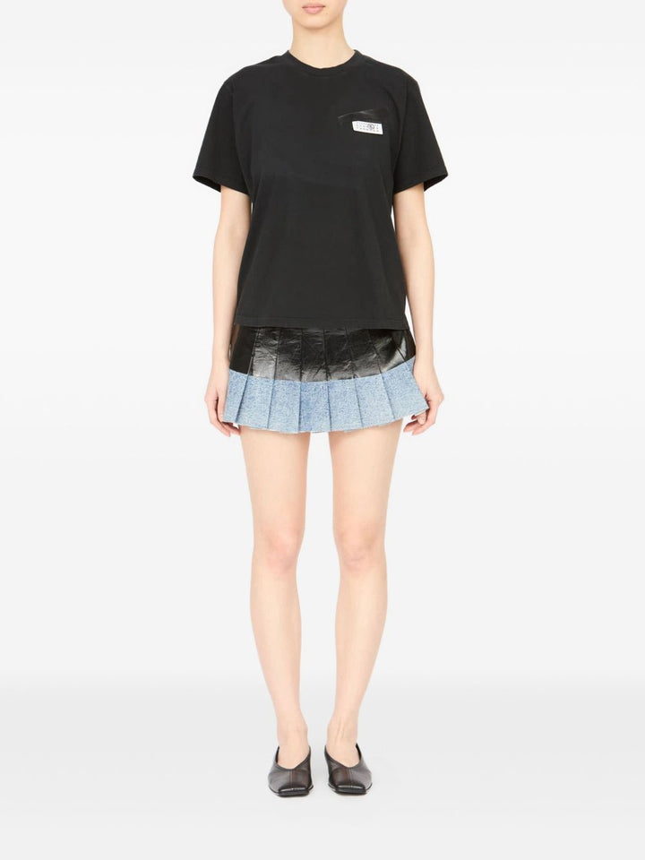 Mm6 Maison Margiela T-shirts and Polos - BLACK | 520ba7e434b96b88022103f9c186326e5cb00b15