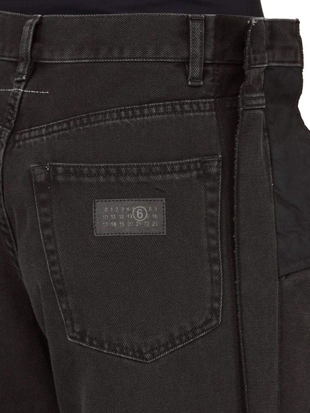 Mm6 Maison Margiela Jeans - BLACK | b70a43d5a1261a84d9fd8fbc36668bb50e1f5598