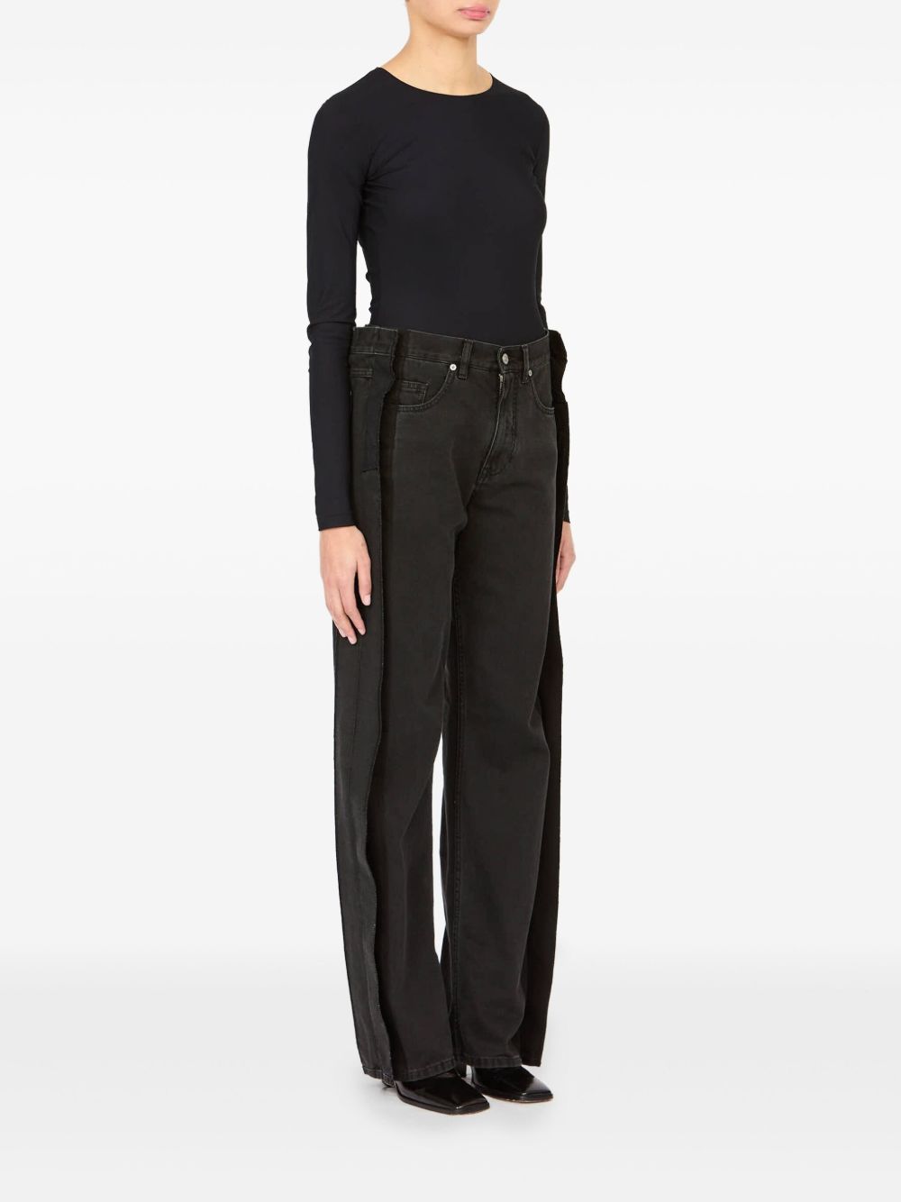 Mm6 Maison Margiela Jeans - BLACK | e5e95ad037299b46c127fc6b2ae769ddc9eecdcf
