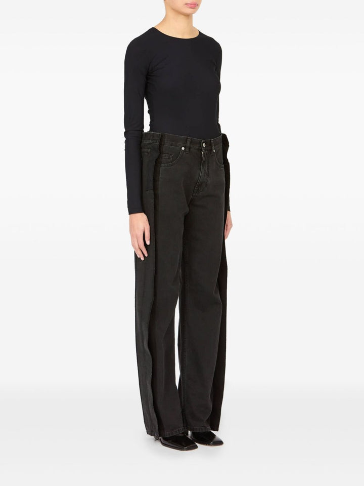Mm6 Maison Margiela Jeans - BLACK | e5e95ad037299b46c127fc6b2ae769ddc9eecdcf