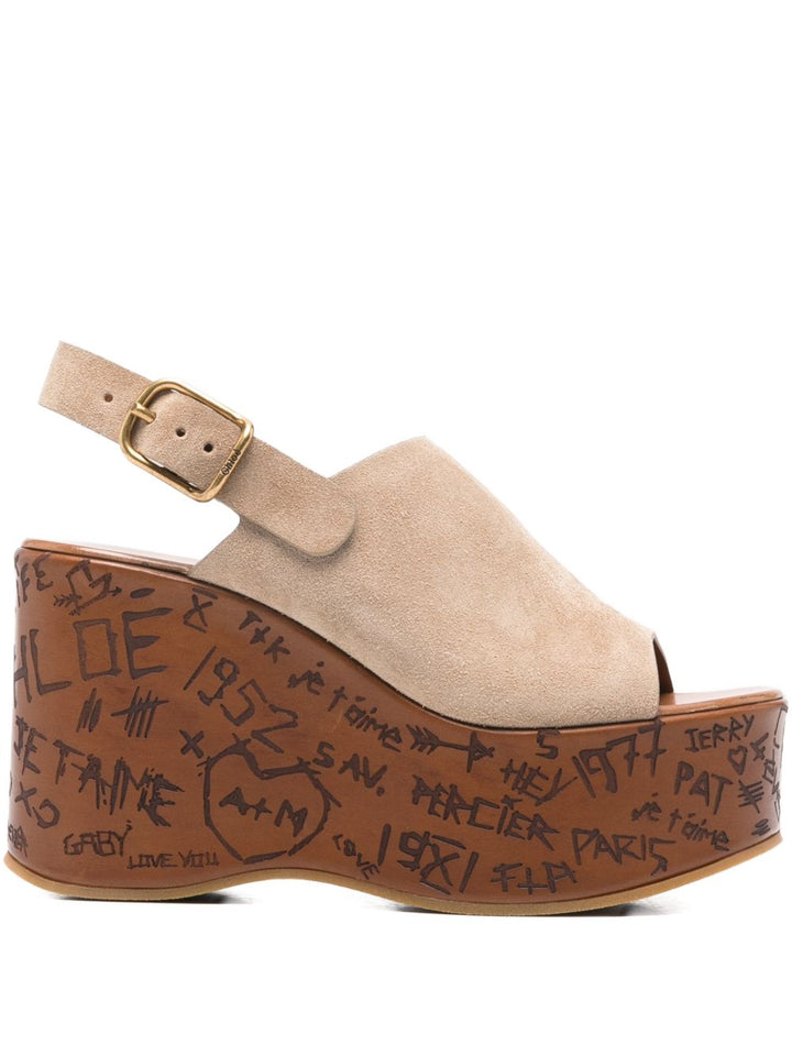 Chloè Sandals - BEIGE | 86a9fbdaa580d40812b35bad8485310a71d9acee