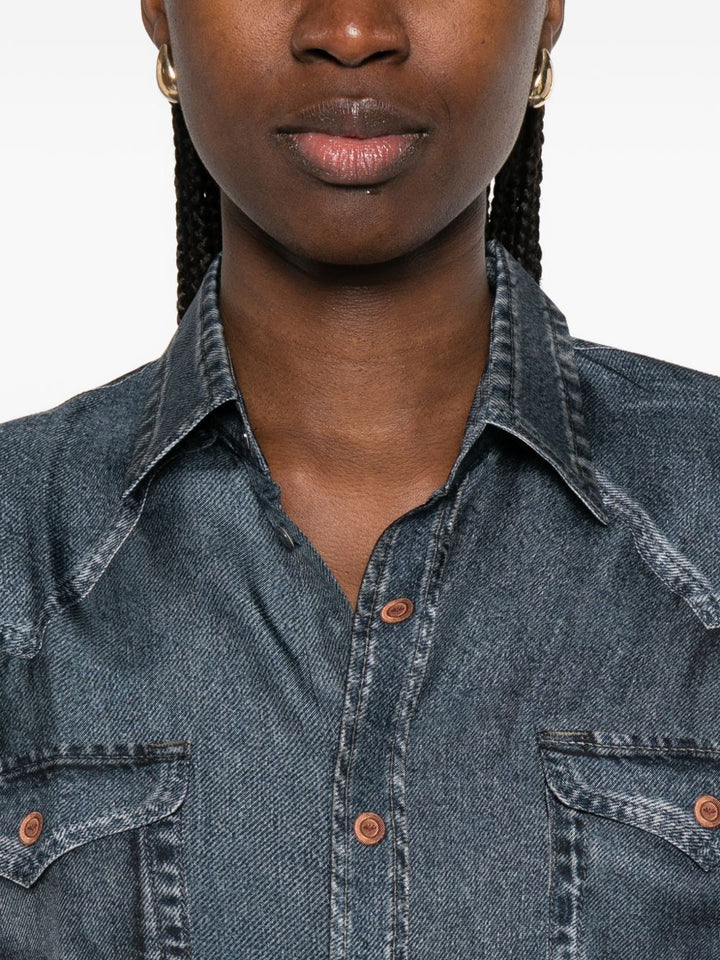 Pierre Louis Mascia Shirts - BLUE | 72039adc0a04d97d1d5a996e6a39f0365578d1b6