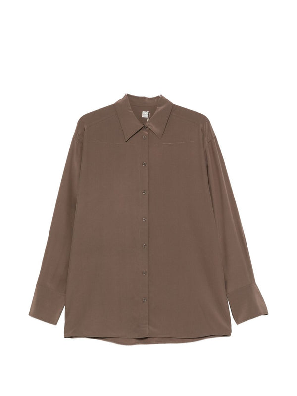 Crepe Silk Shirt