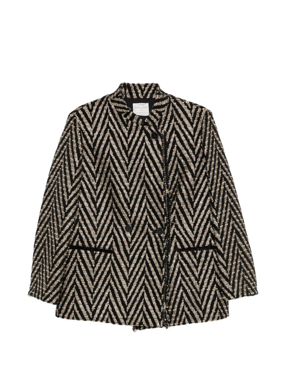 Forte Forte Jackets - BLACK | 7cc6c5db91586137206aac0839f7490486a35331
