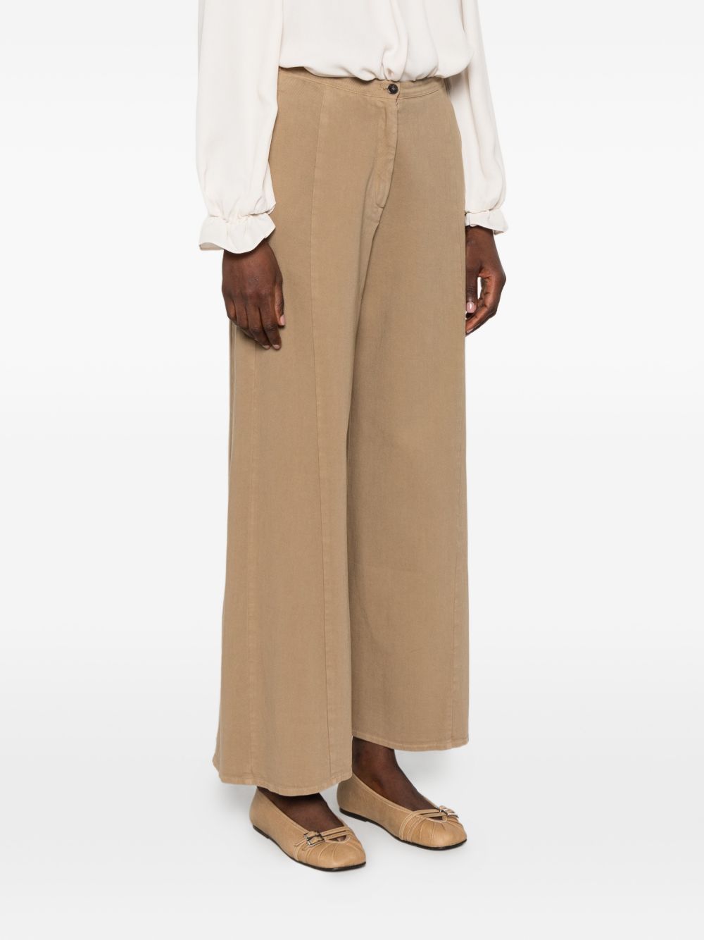 Forte Forte Trousers - BEIGE | 6508d72db522449900471799d18832f4d08fddbe