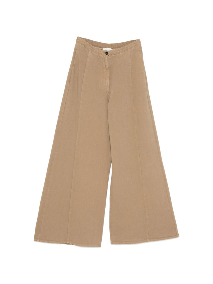 Forte Forte Trousers - BEIGE | 3b80c2feebe27e94cd888c17bc148ae56bc8137f