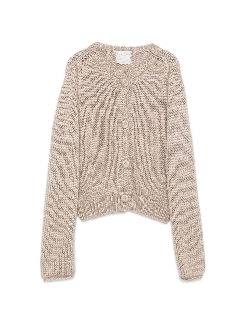 Forte Forte Sweaters - BEIGE | 0eea9d43a78719be5637d191b975ac54100f24a7
