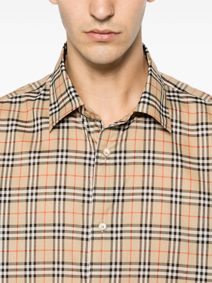 Burberry Shirts - BEIGE | 5f8212ba0c7f8b15aae13e6a3df028cb0ba45015