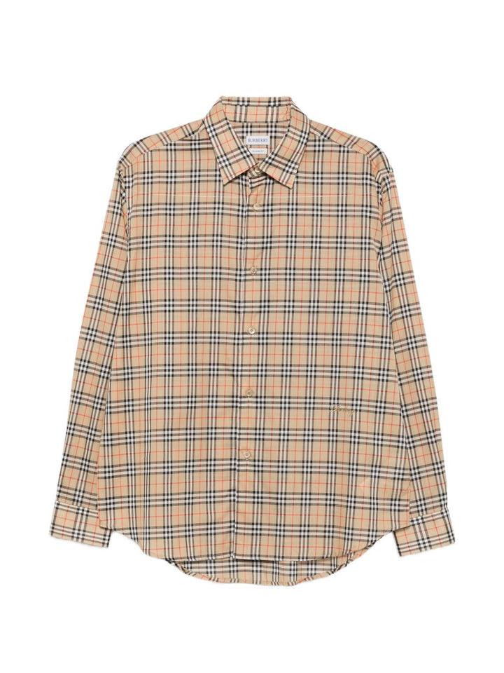 Burberry Shirts - BEIGE | 3d77ad729040b42a389b4e4db73620759ad0379e
