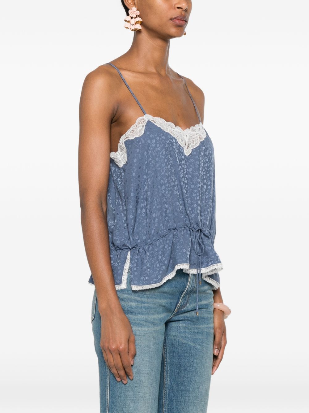 Chloè Top - BLUE | b678aaeb9a1888840abb71cc9fd1b9dfe526a302