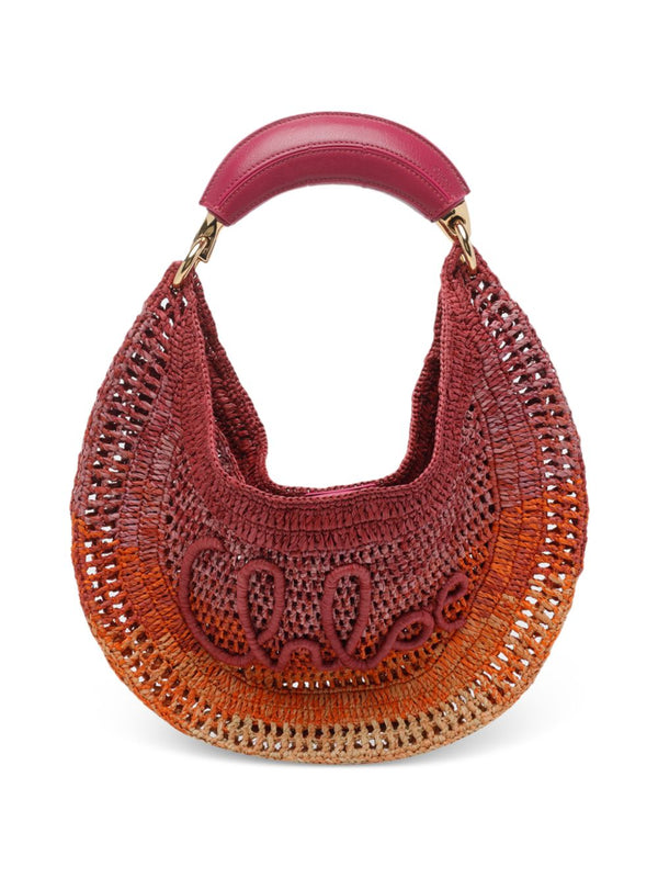 Summer Banana Rafia Hobo Bag