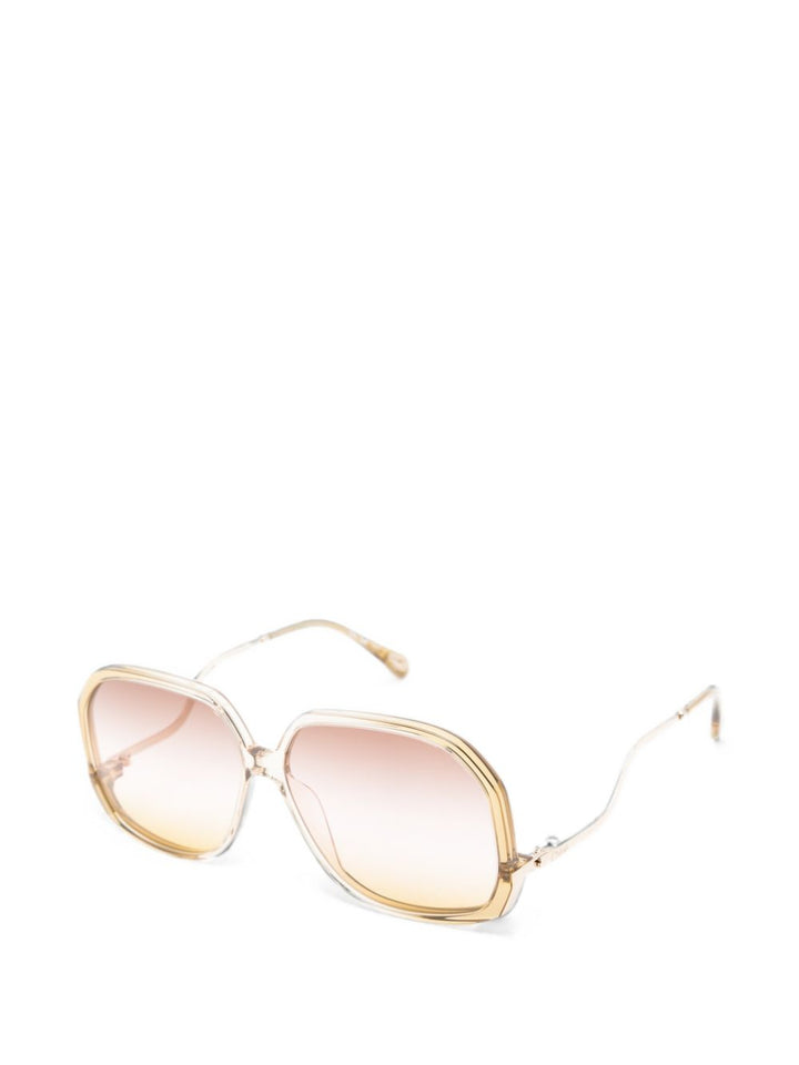 Chloè Sunglasses - BEIGE | 7674da2999d8f44fd11115bd6717f9b6884f8340