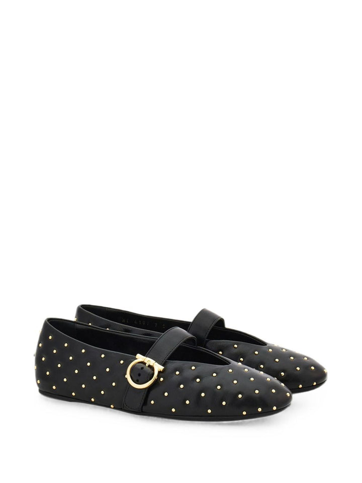 Ferragamo Flat shoes - BLACK | f25aa0a7aca5a8617c40250a48a9b8d7395c36ca
