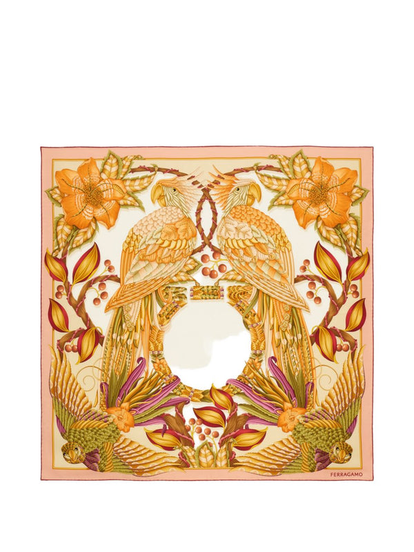 Printed Silk Foulard