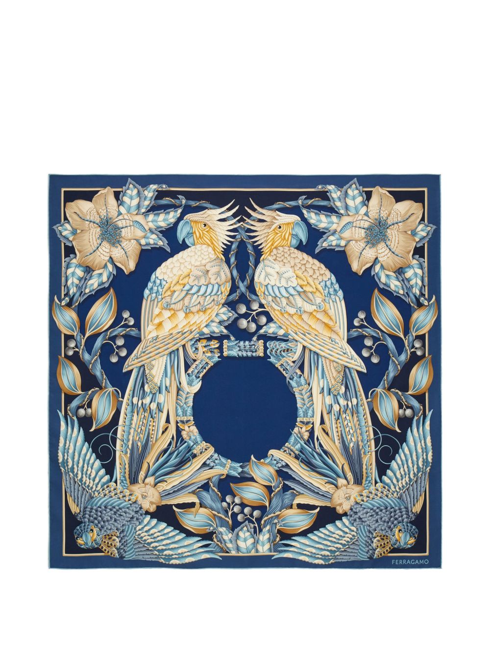 Ferragamo Scarfs - BLUE | 2ecef1e24540997f4126d1291058f7e0d81a7d13