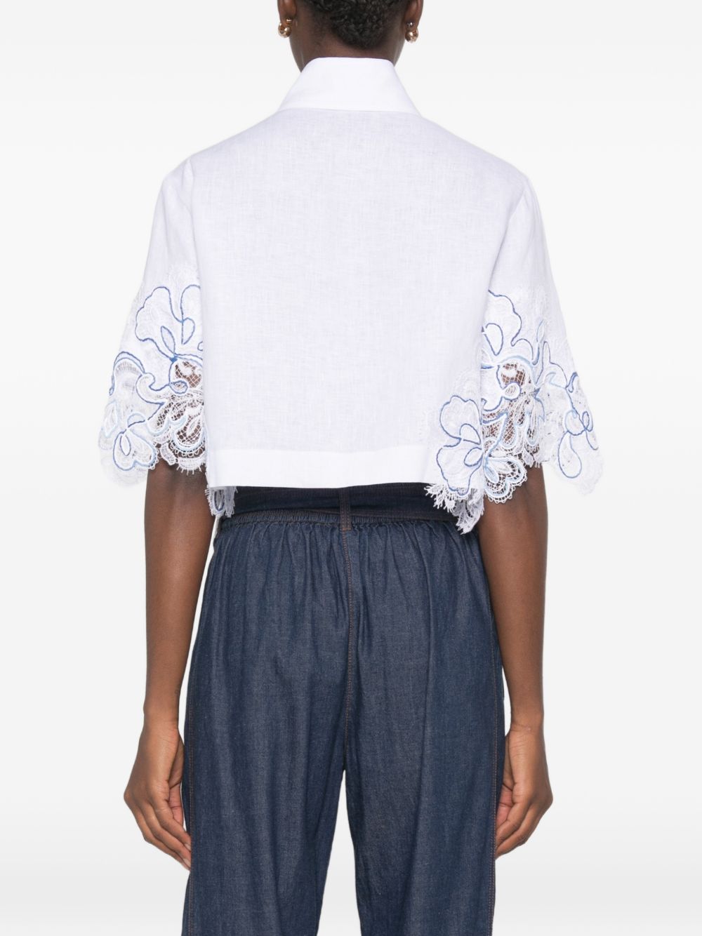 Ermanno Scervino Shirts - BLUE | edd973b03f3d9f5438316a64a7efe3045c86eb5c