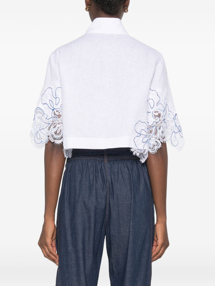Ermanno Scervino Shirts - BLUE | edd973b03f3d9f5438316a64a7efe3045c86eb5c
