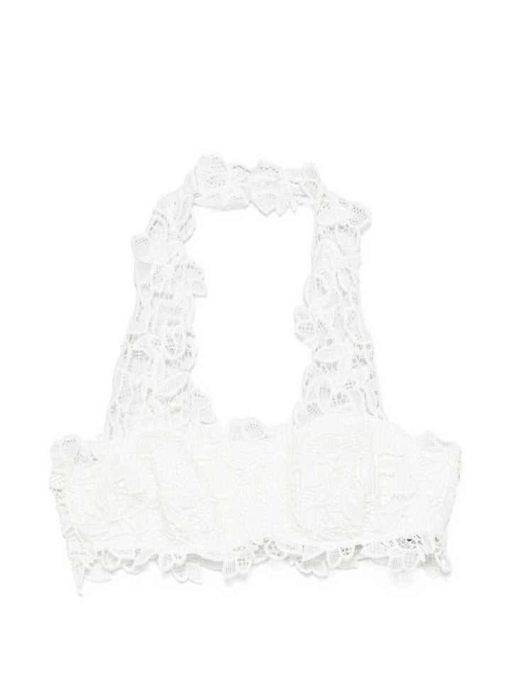 Ermanno Scervino Top - WHITE | 36a5624b5d5ff769e25940e27a9dbe51eae2583f