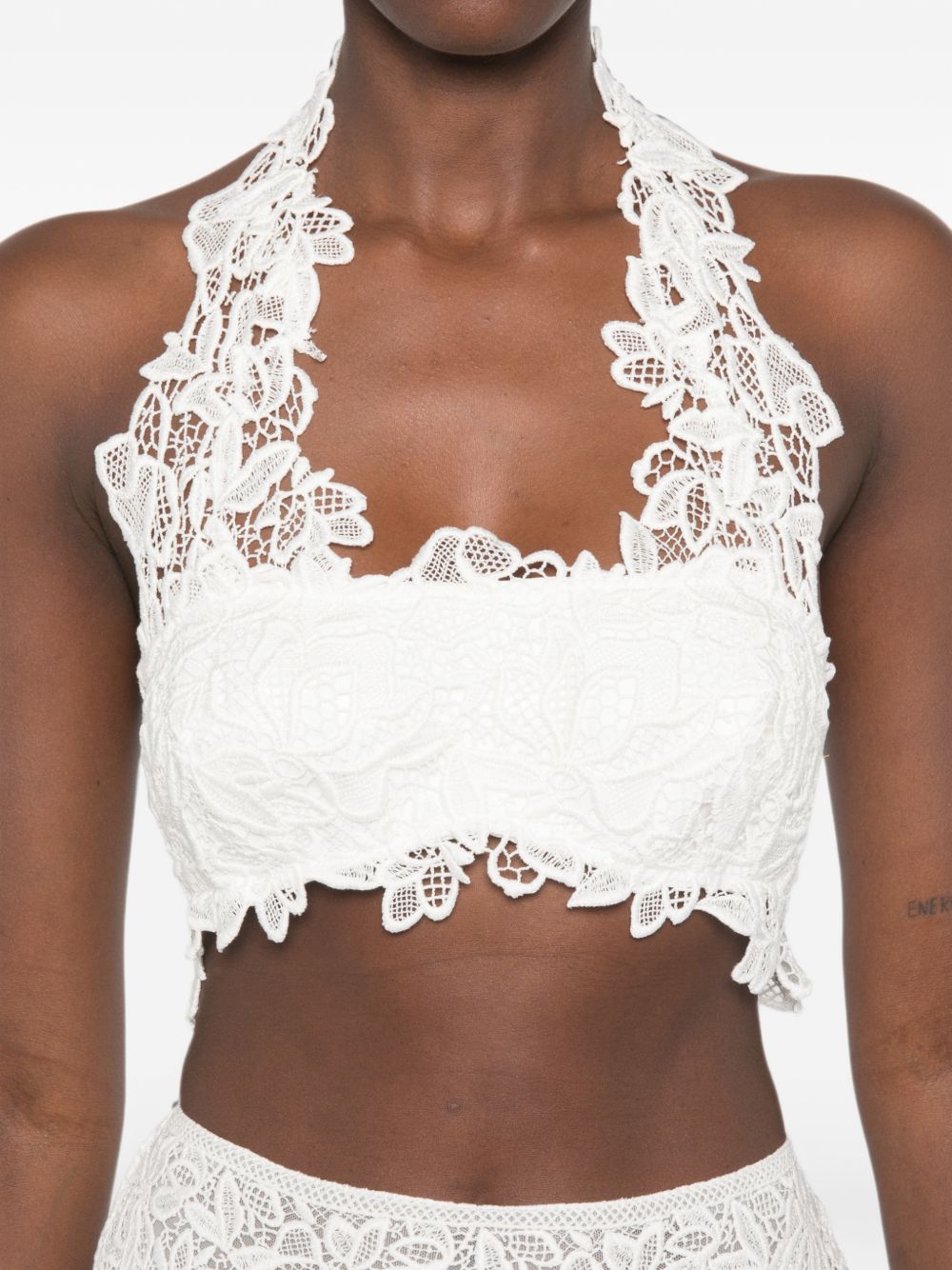 Ermanno Scervino Top - WHITE | 7616b9236f113d8e5ae07c1a0deed8531c08ebda
