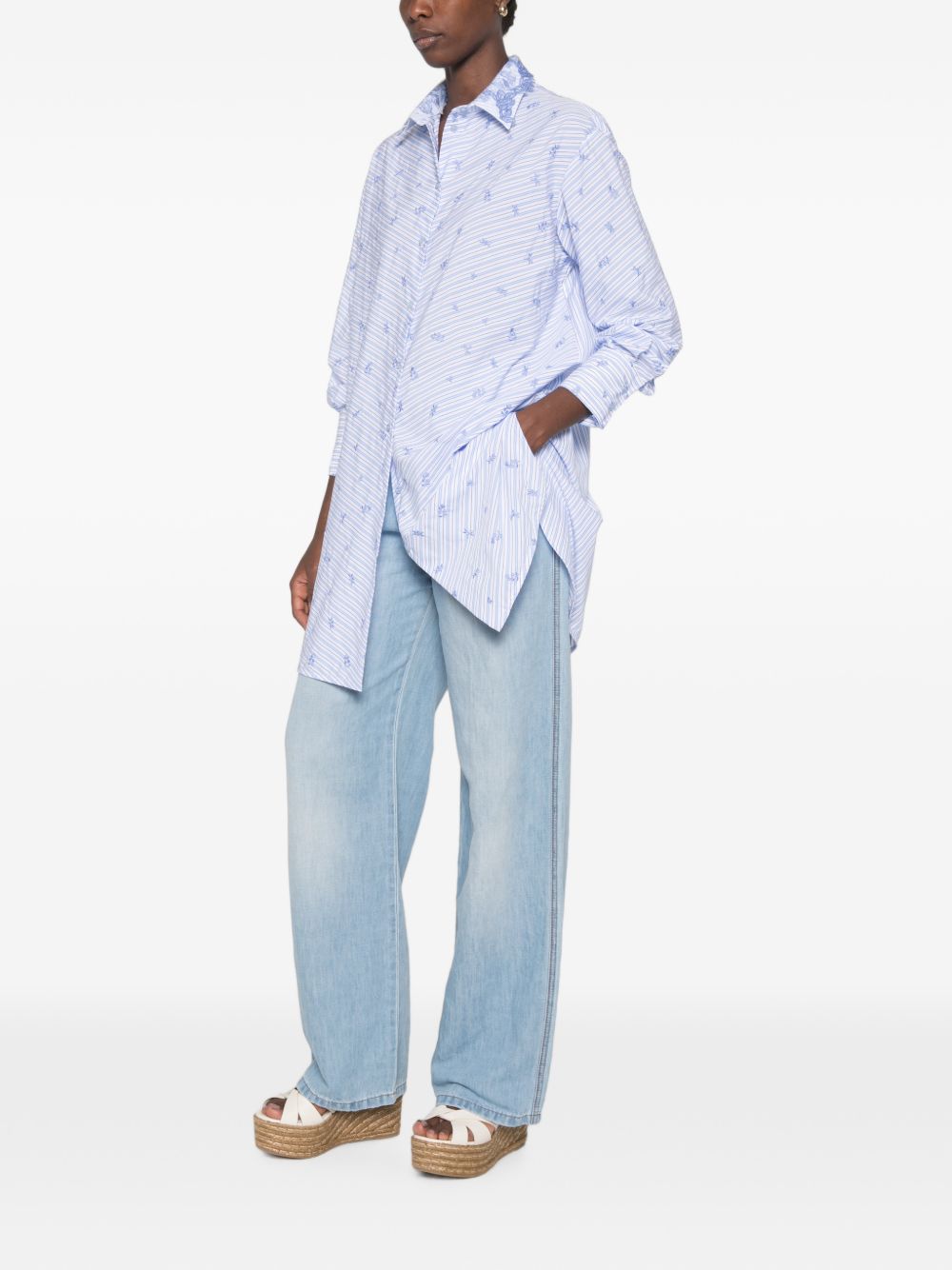 Ermanno Scervino Shirts - BLUE | dfc91880195452bf85de87bda39275bcfaeaf4a1