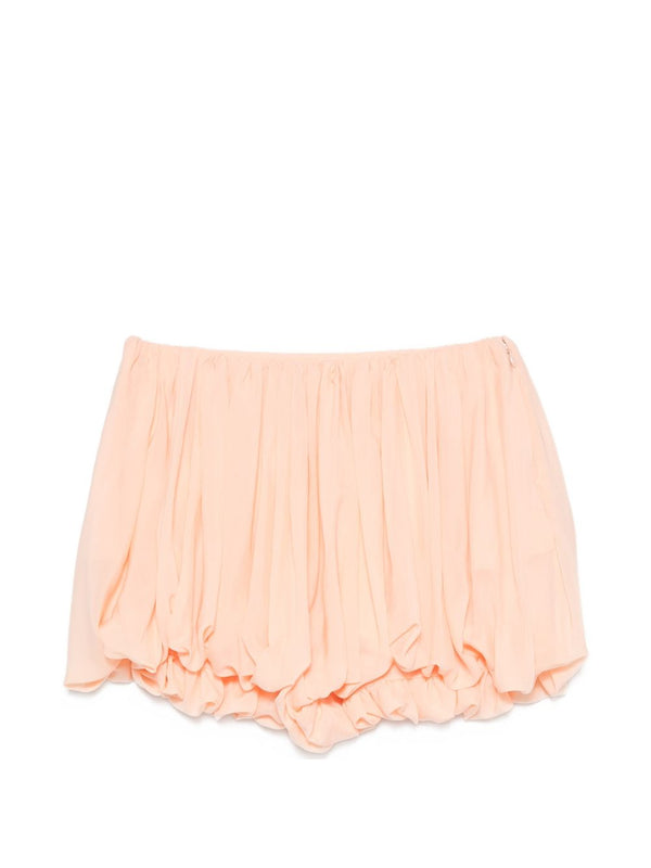 Silk Mini Skirt